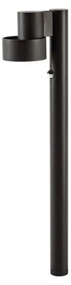 Produktbild von Lucande LED-Wegelampe Elune, schwarz, Sensor, IP44, 77 cm