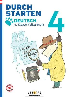 Produktbild von Durchstarten Volksschule 4. Klasse. Auf alle Fälle mit Diego! Deutsch - Übungsbuch