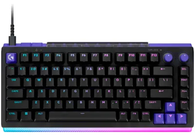 Produktbild von Logitech G G512 X 75, Kabelgebunden, USB, Magnetic-mechanical key switch, QWERTY, RGB-LED, Schwarz