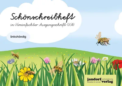 Produktbild von Schönschreibheft in VA - linkshändig - Vereinfachte Ausgangsschrift