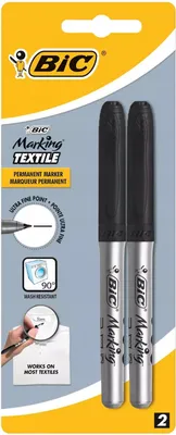 Obrázek produktu pro BIC 933872, 2 kusů, Černá, Černá, Stříbrná, Stříbrná, Plast, Guma, 0,6 mm