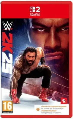 Obrázek produktu pro 2K WWE 2K25 (Nintendo Switch 2), Nintendo Switch 2, Režim multiplayer, Kód v krabici