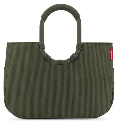 Zdjęcie produktu dla Reisenthel loopshopper L, Zielony, Aluminium, Torba na zakupy, Wzór, Wzór w kropki, 25 l