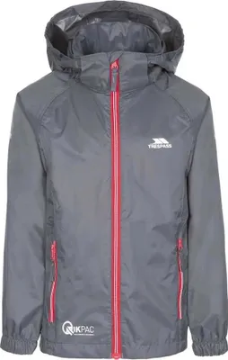 Produktbild von Trespass Qikpac X Jacke Grau 9-10 Years Jungen,Mädchen Grau 9-10 Years