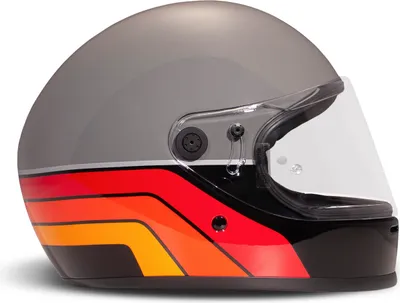 Zdjęcie produktu dla Kask pełnotwarzowy DMD RIVALE Blade Grey Black Red rozmiar XS