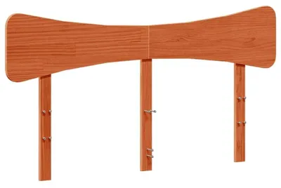 Productafbeelding van Massief Houten Hoofdeinde voor Bedden, Verstelbare Hoogte, 140 cm