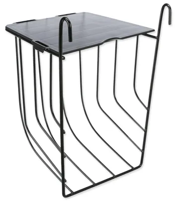 Obrázek produktu pro Jesličky kovové černé s víkem 13x18x12cm TR