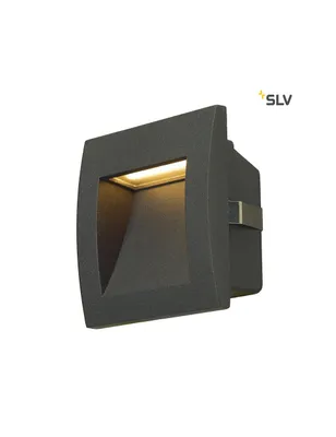 Produktbild von SLV 233605 DOWNUNDER OUT LED S Wandeinbauleuchte anthrazit