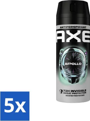 Obrázok produktu pre Ax Antiperspirant Spray Apollo 150 ml - výhodné balenie - 5 kusov