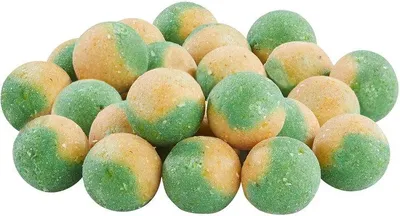 Produktbild von Balzer Matze Koch Booster Balls Boilies 15mm zweifarbig Vanille-Tigernuss 1kg