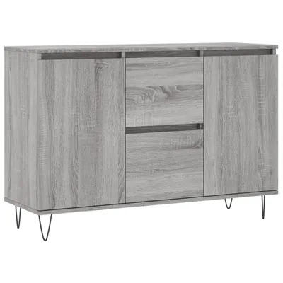 Produktbild von Sideboard Grau Sonoma 101,5x35x70 cm Holzwerkstoff