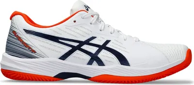 Image de Chaussures de Tennis Asics Solution Swift FF Clay Hommes Blanc Bleu Rouge