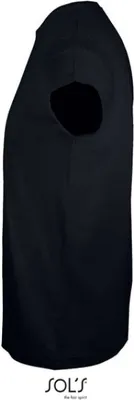 Produktbild von SOLs 00553 | Regent Fit Herren T-Shirt - Farbe: Deep Black - Größe: L