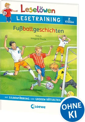 Produktbild von Leselöwen Lesetraining 2. Klasse - Fußballgeschichten