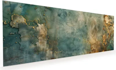 Produktbild von Küchenrückwand Spritzschutz Glas mit Motiv Gealterte Wand 40 x 40 cm