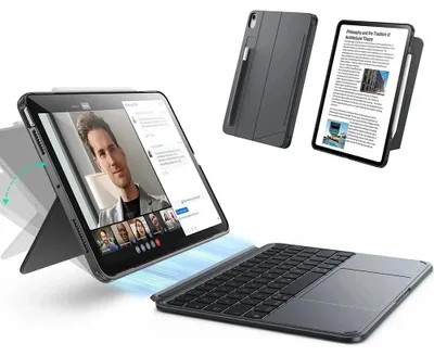 Obrázek produktu pro ESR – Shift Keyboard Case, pouzdro s klávesnicí pro iPad Air 13 (2024) / iPad Air 13 (2025) – tmavě šedé