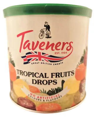 Produktbild von Taveners Tropical Fruits Drops 200g