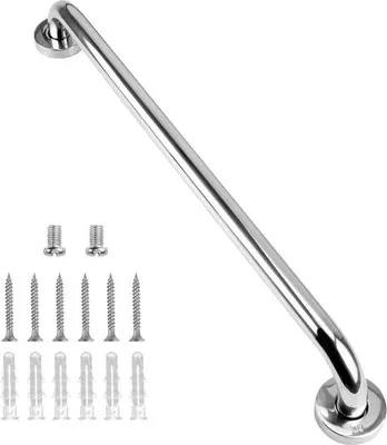 Zdjęcie produktu dla Uchwyt łazienkowy ze stali nierdzewnej, 60 cm, stal 304