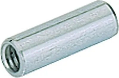 Produktbild von Gewindehülse 15 mm Stahl verchromt