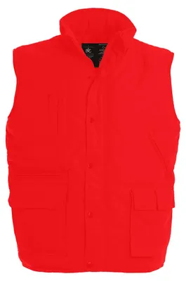 Produktbild von B&C - "Explorer" Weste für Herren/Damen Uni LT1493 (S) (Rot)