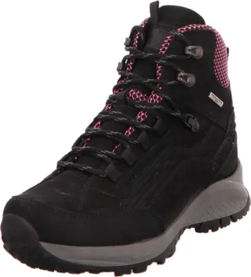 Produktbild von Waldläufer H-Emma,  Outdoor-/Wanderstiefel, Nubuk komb., Waldläufer Tex, schwarz fuchsia, Weite H 949977-405-228 38 1/2