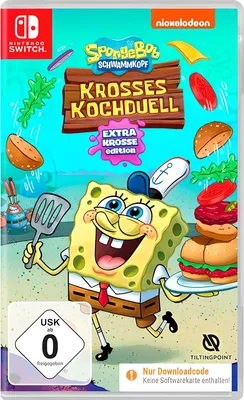 Produktbild von SpongeBob - Krusty Cook-Off SWITCH (CiaB) Krosses Kochduell