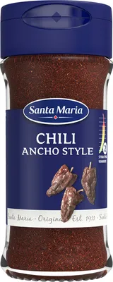Produktbild von Santa Maria Chilipeppar Ancho Style - Chilipfeffer 35g