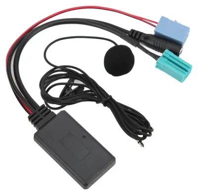 Zdjęcie produktu dla Kabel audio AUX do radia samochodowego z wejściem MP3 – zamiennik do modeli Clio, Espace, Kangoo i Laguna z lat 2005–2011