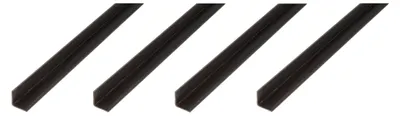 Immagine prodotto di Alberts 4 x profilo angolare, acciaio grezzo, 30 x 30 x 3 mm, lunghezza 2 m