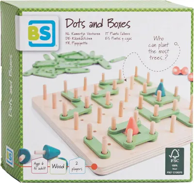 Produktbild von BS Toys Käsekästchen, Brettspiel, Strategie, 6 Jahr(e)