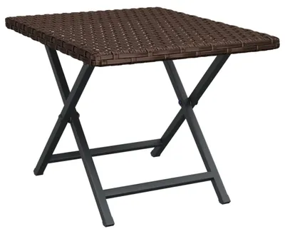 Imagen del producto de Mesa plegable para exteriores, color marrón