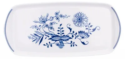Produktbild von Saphyr, 4-eckiges Tablett, 22 cm, bauchig, Porzellan Thun 1794