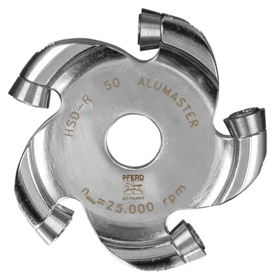Produktbild von PFERD HSD-R 50 ALUMASTER, Stahl, Nicht-eisenhaltiges Metall, PFERD, 1 cm, 4,9 cm, 25000 RPM, 1 Stück(e)