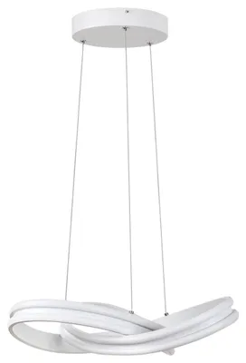 Produktbild von LED Pendelleuchte Tulio Metall weiß B:55cm H:150cm