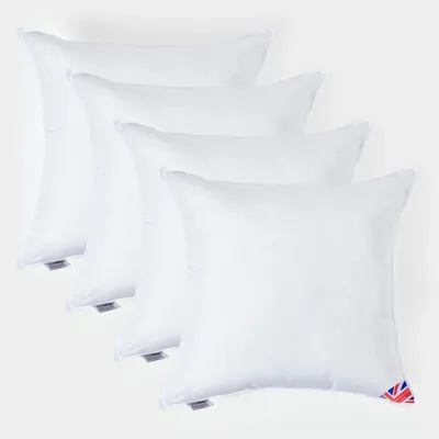 Produktbild von HOMESCAPES 4er-Set Füllkissen 80 x 80 cm – Kissenfüllung Super-Mikrofaser
