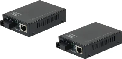 Obrázok produktu pre LevelOne FVT-2202, 100 Mbit/s, IEEE 802.3, IEEE 802.3u, IEEE 802.3x, Fast Ethernet, 10,100 Mbit/s, 10BASE-T, 100BASE-TX, 100BASE-FX