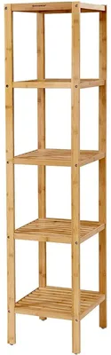 Productafbeelding van Bamboe rek met 5 planken BCB55Y
