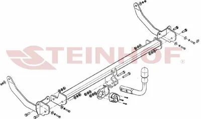Produktbild von Z547508 Anhängerkupplung passend für PEUGEOT 308 11/2008-02/2014 starr
