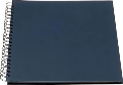 Produktbild von Rössler S.O.H.O., Navy, 60 Blätter, 290 x 290, Spiralbindung, Schwarz, 315 mm