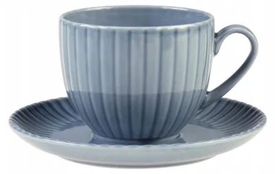 Produktbild von Lubiana Daisy Kaffeeservice K900 Graublau 12-teilig für 6 Personen