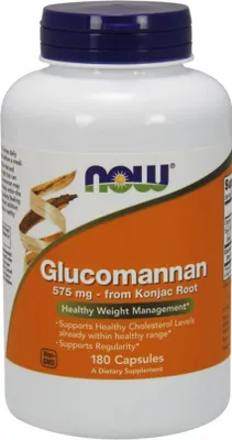 Productafbeelding van NOW Foods Dietary supplements Glucomannan 575 MG, BI3868