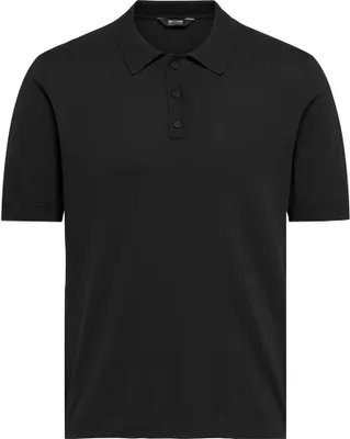 Produktbild von ONLY & SONS Einfarbiges Poloshirt Basic Business Shirt Regular Fit ONSWYLER Größe: