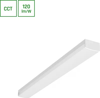 Produktbild von Spectrum LED LIMEA SUBTILO 60cm Deckenleuchte 15W 1800lm weiß 120° 230V IP20 2700-6000K CCT