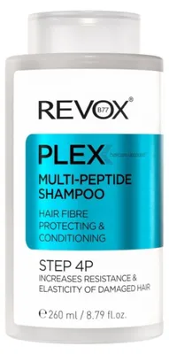 Productafbeelding van Revox B77, Plex Step 4P, Multi-Peptide, Haarshampoo, Voor conditionering, 260 ml