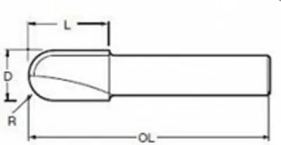 Zdjęcie produktu dla Makita Frez Do Rowków U 8Mm R=8 16X18Mm