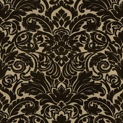 Image de Profhome 335834-GU Papier peint baroque mat noir 5,22 m2