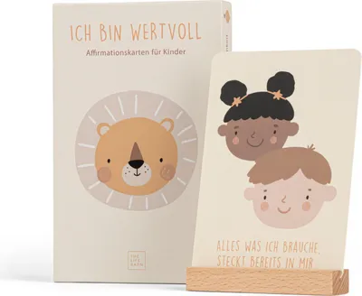 Produktbild von Affirmationskarten Ich Bin Wertvoll