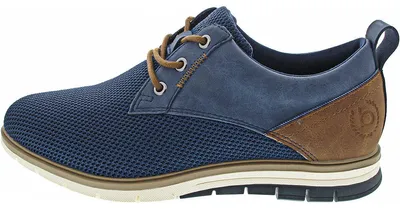 Produktbild von Bugatti Sandman Eco Schnürer Blau in Gr. 45