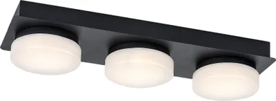 Immagine prodotto di Lampada LED da parete e soffitto 18W nero opaco Attichus 75003 Rabalux