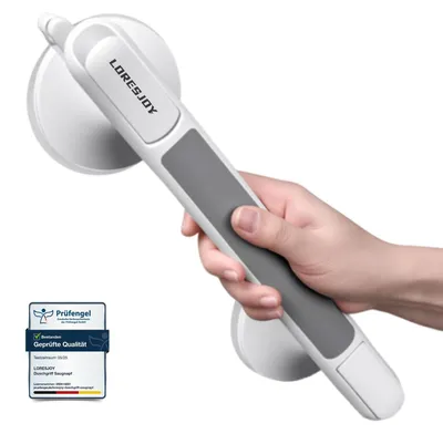 Obrázok produktu pre Solidchoice – Držiak na sprchovú hlavicu bez vŕtania, bezpečnostná podpora do kúpeľne